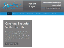 Tablet Screenshot of graberdental.com